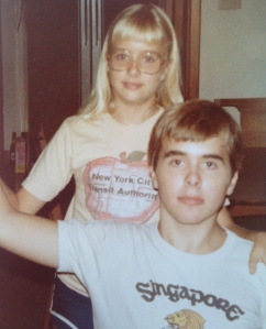 Me and Stephen, circa 1981