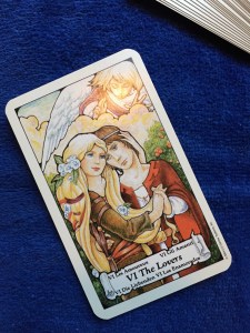 The Internet tells me the movie used a deck designed by Fergus Hall. This one is by Mary Hanson-Roberts.