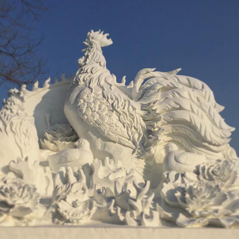 Photo from Harbin, China, courtesy of niece Nicole. She's a Water Monkey.